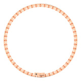 Bracelets 14K & 18K Gold and Radiant Cut Diamond 7-8 ct Tennis Bracelet Bezel Set, Lab Grown
