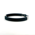 Bracelets 14K gold Rubber Three Pave Bar Diamond Bracelet