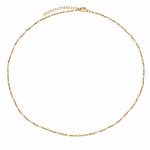 Bracelets White White Enamel Bead Necklace