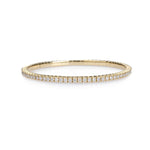 Bracelets XS:  45mm / Yellow Gold / 2.07-2.79 Carats Diamonds TW Stretch & Stack Round Diamond Mini Tennis Bracelet, 2.5 Carats, Natural Minded DIamonds