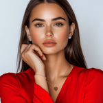 Charms & Pendants 14K and 18K Puffy Pave Ruby Heart Locket Charm