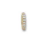 Charms & Pendants Rose Gold / 14K 14K Gold Round Ring Link Diamond Charms