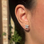 Earrings 14K & 18K Gold Lili Cut Diamond Stud Earrings, Lab Grown