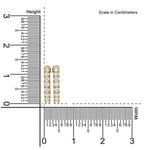 Earrings Inside Outside Small Diamond Hoop Earrings Lab Grown