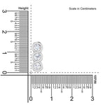 Earrings Trio Diamond Drop Earrings, Lab Grown