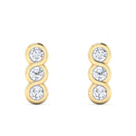 Earrings Trio Diamond Drop Earrings, Lab Grown