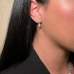 Earrings Trio Pear Diamond Bezel Set Drop Earrings, Lab Grown