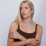 Necklace 14 & 18K Diamond Dot-Dash Necklace