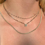 Necklace yellow gold 14K Gold Labradorite Strand Necklace