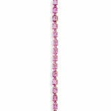 Necklaces 14K & 18K Gold East West Pink Sapphire Necklace & Bracelet