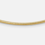 Necklaces 14K & 18K Solid Gold Omega Chain Necklace 1.5mm