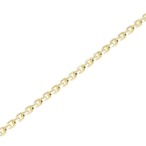 Necklaces 14K Solid Small Box Link Chain Necklace 2mm