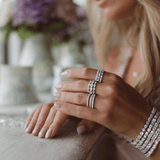 Rings 14K & 18K Gold Small Round Diamond Eternity Ring, Lab Grown