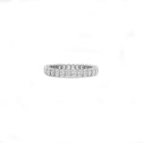 Rings 6 / White Gold / 14K 14K & 18K Gold Oval Diamond Eternity Ring, Lab Grown, 1.7 cts