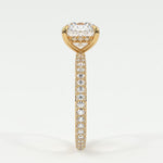 Rings Cushion Cut Diamond Engagement Rings, Lab Grown