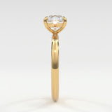 Rings Cushion Cut Diamond Solitaire Band
