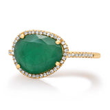 Rings Emerald and Diamond Ring