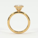 Rings Heart Shape Bezel Setting