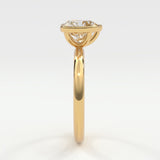 Rings Heart Shape Bezel Setting