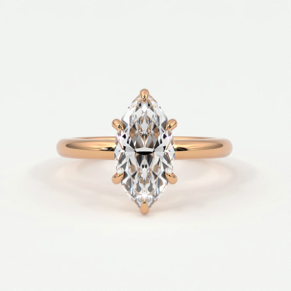 Rings Marquise Diamond Engagement Rings, Lab Grown