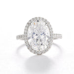 Rings Oval Diamond Engagement Rings, Lab Grown