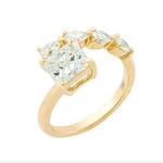 Rings Princess Cut Diamond Engagement Rings, Lab Grown