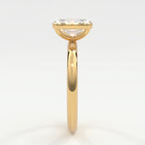 Rings Radiant Cut Bezel Setting