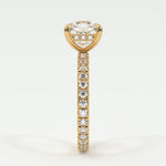 Rings Square Radiant Cut Diamond Engagement Rings, Lab Grown