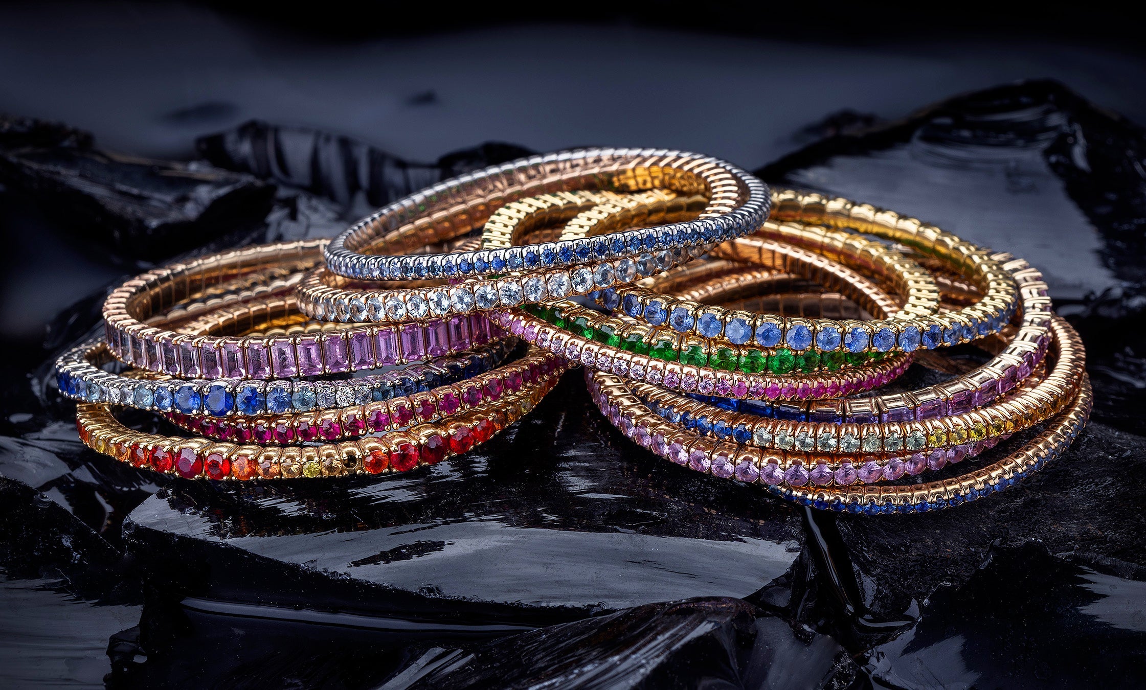 Winter Whites & Colored Gemstones: A Bold Twist for Fall & Winter Fashion