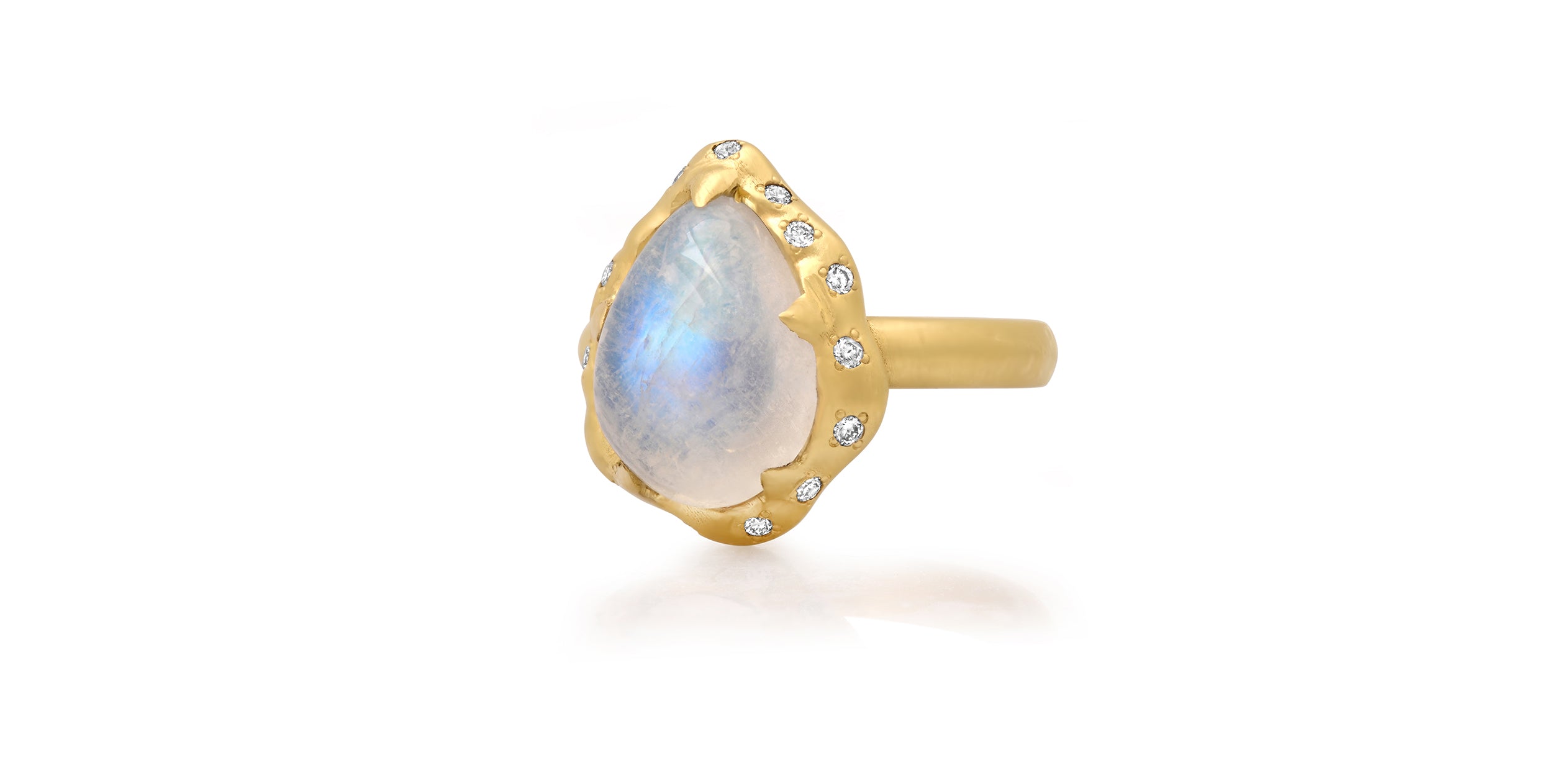 Moonstone Rings