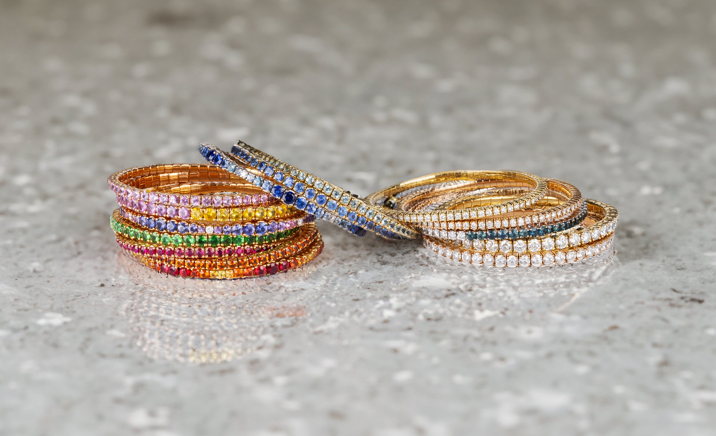 Lab Grown Diamond Stretch and Stack