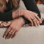 Bracelets 14K Gold Emerald Strand Bracelet