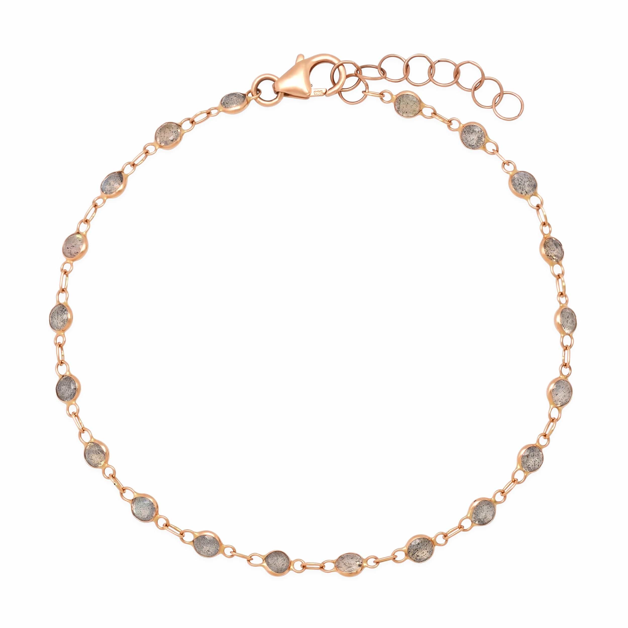 Bracelets 14K Gold Labradorite Strand Bracelet