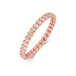Bracelets 18K Gold And Desert Diamond Bezel Set Stretch Bracelet