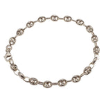 Bracelets 6" / White Gold 14K Gold Anchor Chain Bracelet 5mm