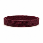 Bracelets 7.5" / Burgundy Material Stretch Bracelet in All Colors