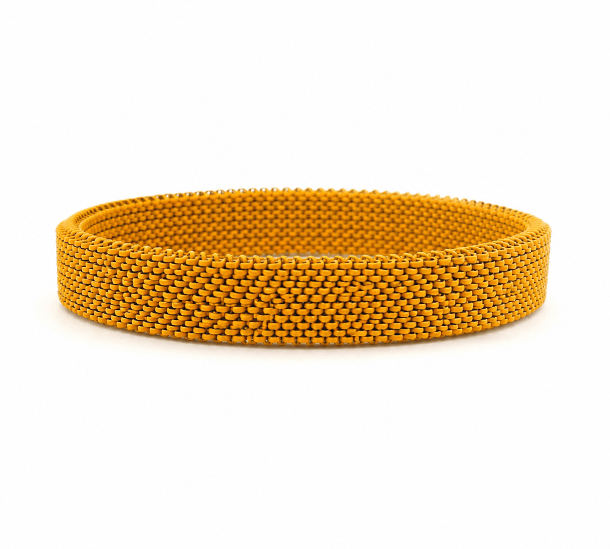 Bracelets 7.5" / Yellow Material Stretch Bracelet in All Colors