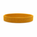Bracelets 7.5" / Yellow Material Stretch Bracelet in All Colors