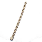 Bracelets Large Micro-Pave 14K Gold Cuban Link with Diamonds and Diamond Clasp