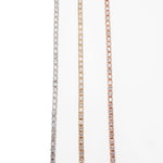 Bracelets Mini 14K Gold and Diamond Tennis Bracelet  1-1.3 ct 4-Prong Setting
