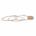 Bracelets Mini 14K Gold and Diamond Tennis Bracelet  1-1.3 ct 4-Prong Setting