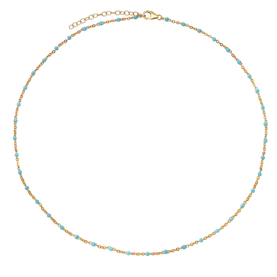 Bracelets Turquoise Turquoise Enamel Bead Necklace