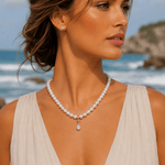 Charms & Pendants 14K Pear Diamond Georgian Charm