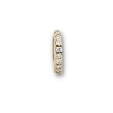 Charms & Pendants Rose Gold / 14K 14K Gold Round Ring Link Diamond Charms