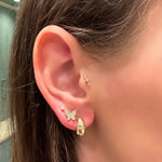 Earrings Butterfly Diamond Stud Earrings
