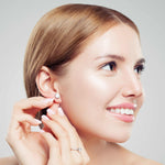 Earrings Diamond Stud Earrings GH color VS quality