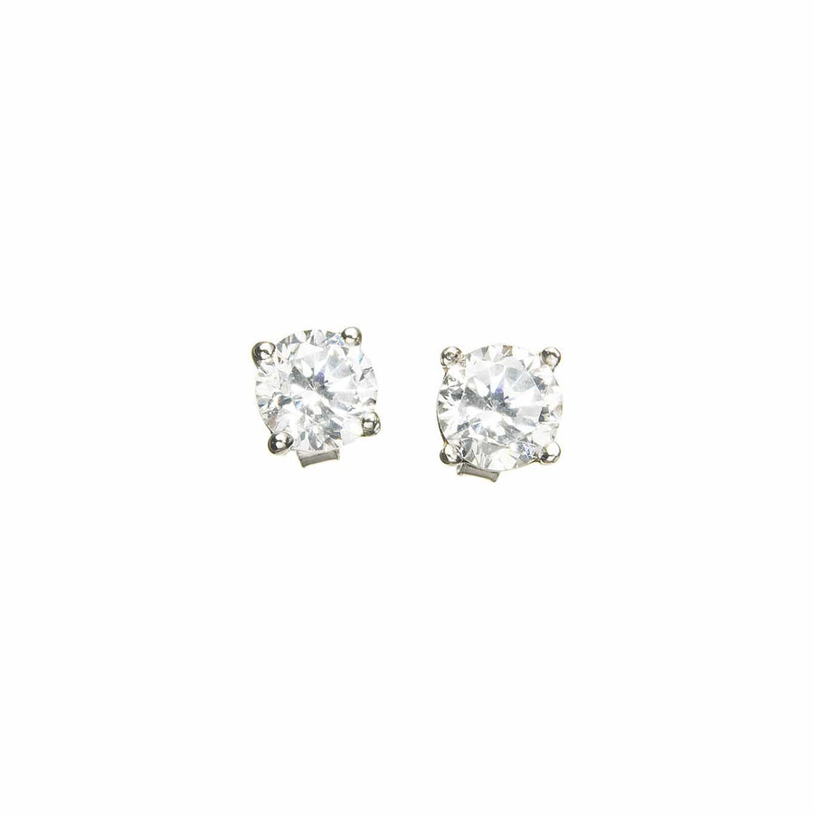 Earrings Tiny Diamond Stud Earrings, 2mm, 2.5mm, 3mm