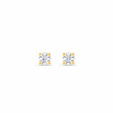 Earrings Tiny Diamond Stud Earrings, 2mm, 2.5mm, 3mm