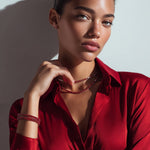 Necklace Ruby Tennis Necklace 4-Prong, 10+ carats