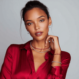 Necklace Ruby Tennis Necklace 4-Prong